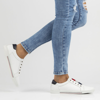 Leather shoes Filippo DP2155/22 WH white