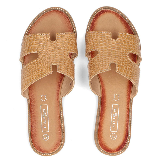 Slippers Filippo DK2100/21 BE beige