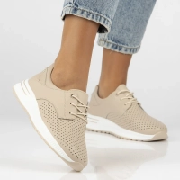 Leather shoes Filippo DP6022/25 BE beige