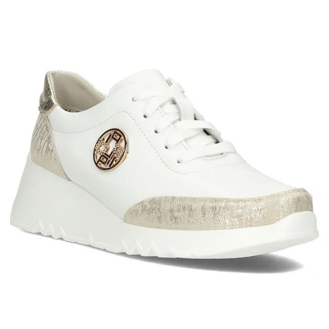 Leather Sneakers Filippo DP4591/23 WH white