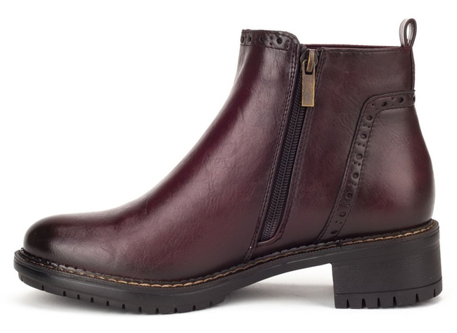 Ankle boots Filippo DBT957/19 BG Burgundy