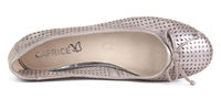 Baleriny Caprice 9-22101-22 354 Taupe Suede Metallic