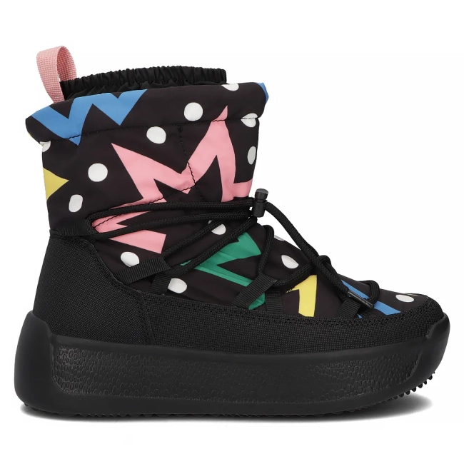 Filippo snow boots with membrane DBT6652/24 MLT multicolor