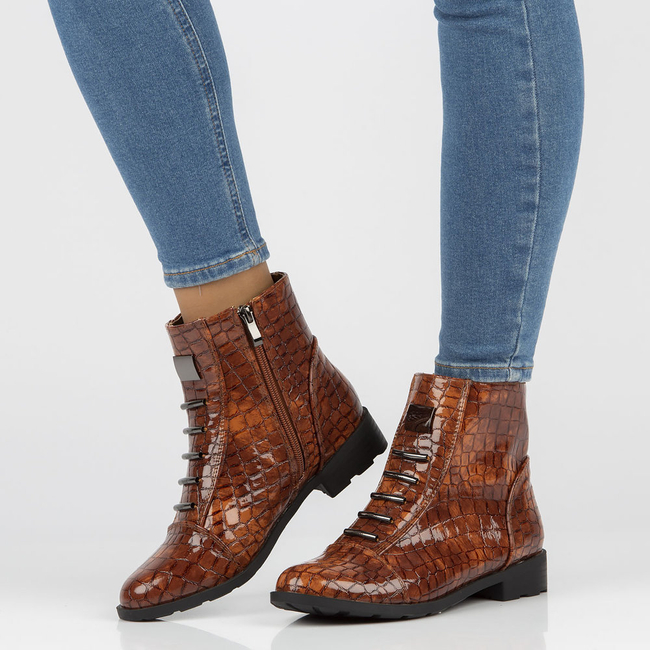 Filippo ANKLE BOOTS DBT301/21 BR brown