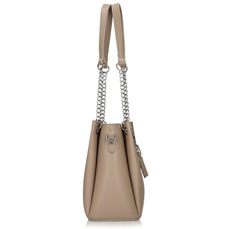 Handbag Toscanio Keferek Leather C109 beige