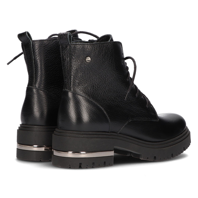 Leather ankle boots Filippo 60273 black