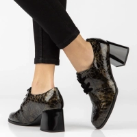 Leather shoes Filippo DP8144/26 GO gold