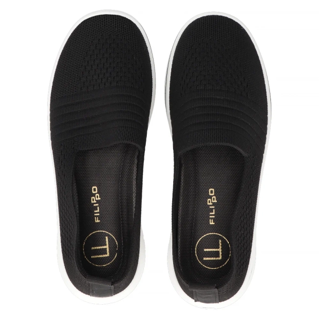 Filippo DTN6255/24 BK Black Shoes