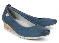 Półbuty Jana 8-22305-20 846 Jeans