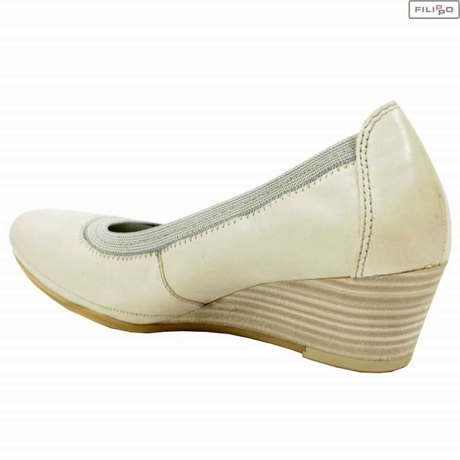 Czółenka MARCO TOZZI 2/2-22300/26 quartz antic 8022453