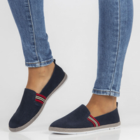 Leather shoes Filippo DP2309/22 NV navy blue