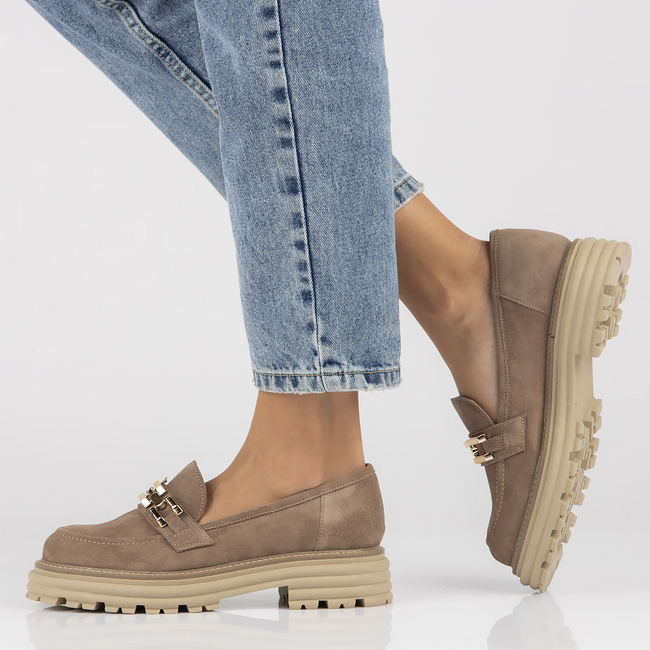 Leather shoes Filippo 1366 brown