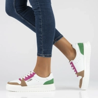 Leather shoes Filippo DP6111/24 WH FH white