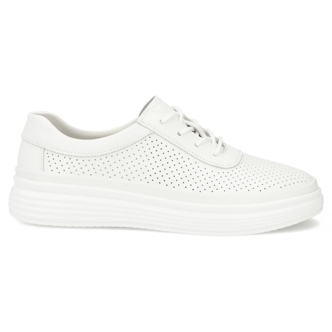 Leather shoes Filippo DP6753/26 WH white