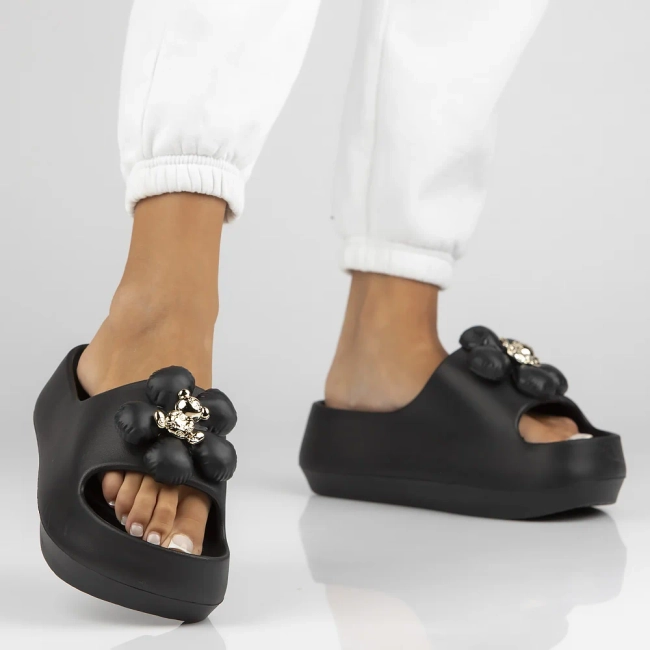 Slippers Filippo DK6689/24 BK black