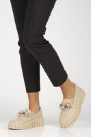 Leather shoes Filippo 198 beige