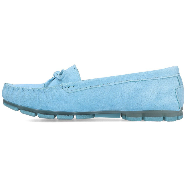 Leather loafers Filippo DP1204/21 BL blue