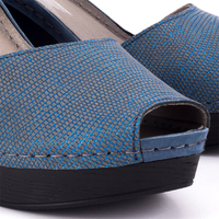 Sandals Lemar 50066 N.Jeans + Roma Popiel