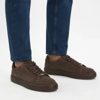 Skórzane sneakersy Filippo MP8277/26 TP taupe
