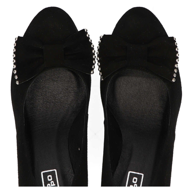 Pumps Filippo 1430 Black suede