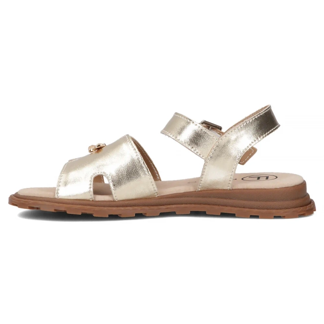 Leather sandals Filippo DS7031/25 GO gold