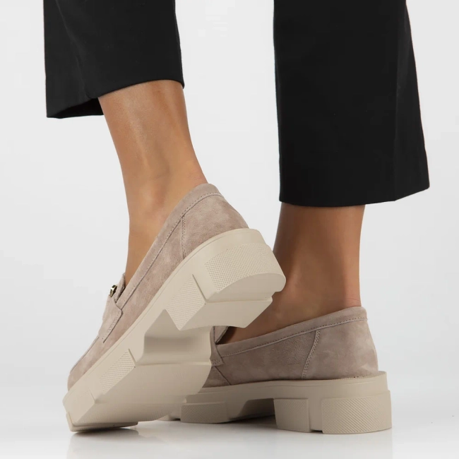 Leather shoes Filippo DP6099/24 BE beige