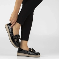 Leather loafers Filippo DP6457/26 BK CR black