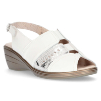 Leather sandals Filippo DS731/19 WH white