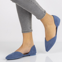 Baleriny ND153-16 niebieskie