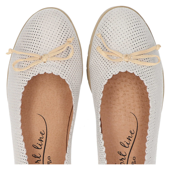 Leather shoes Filippo DP1254/20 GR gray