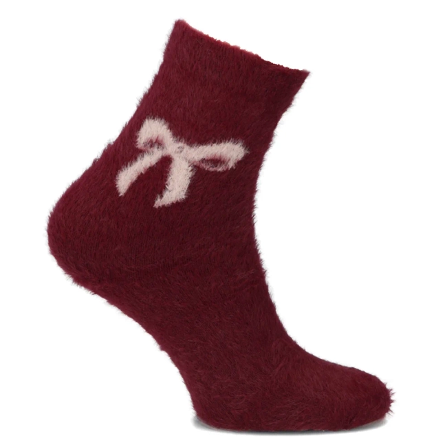 Women's Socks 1389 burgundy