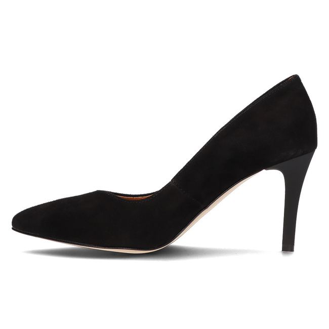 Leather pumps Filippo 2106 black suede