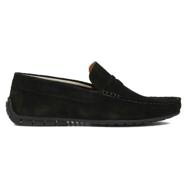Leather loafers Filippo MP921/23 BK black