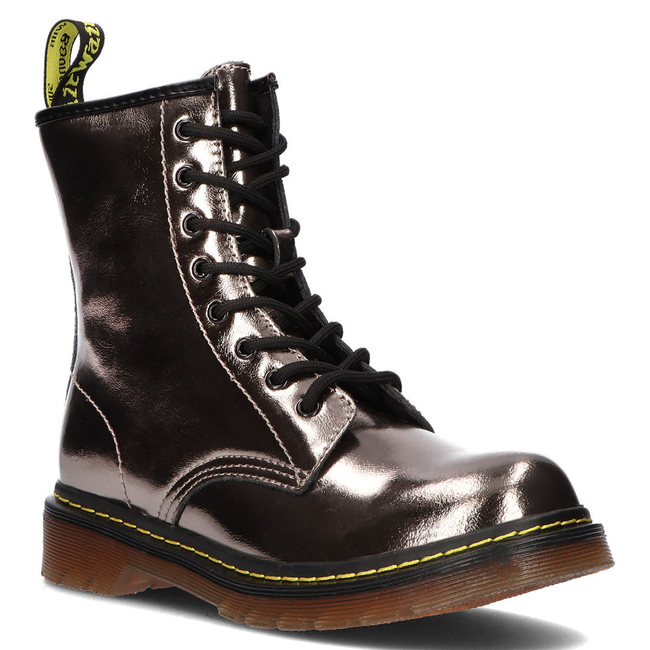 Skórzane Glany Filippo GL429/21 GN gun metal