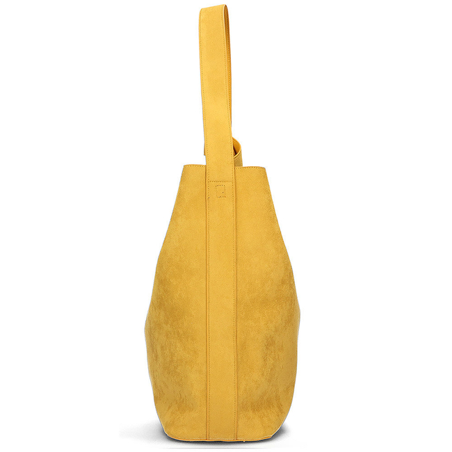 Torebka Filippo Hobo TD0140/22 YL żółta dwustronna