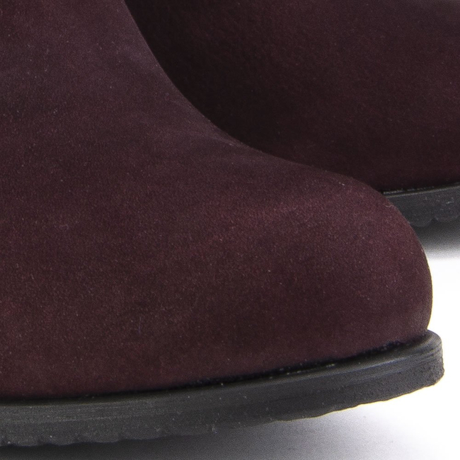Ankle boots Claudio Rosetti 852/K Plum Nubuk