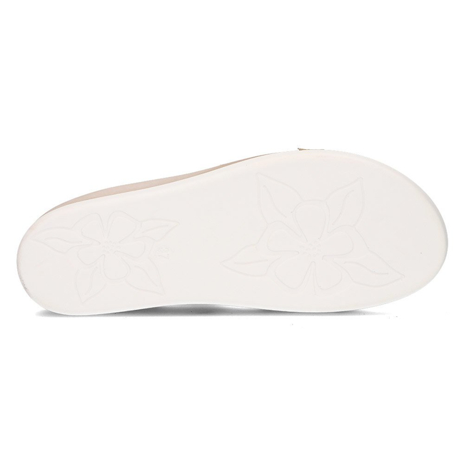 Leather sandals Filippo 109 beige-gold