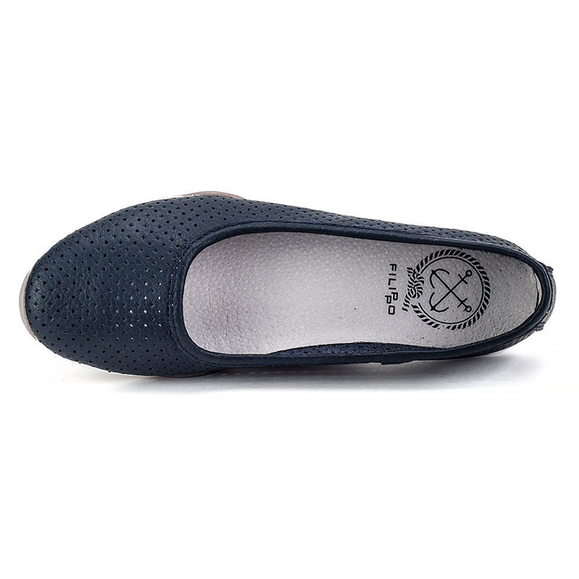 Filippo DP089/18 NV navy blue shoes