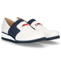 Półbuty Filippo 010 HF Biały