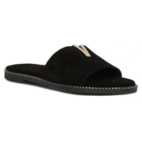 Leather Slippers Filippo LH-200 black