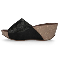 Skórzane klapki Filippo DK1263/20 BK czarne