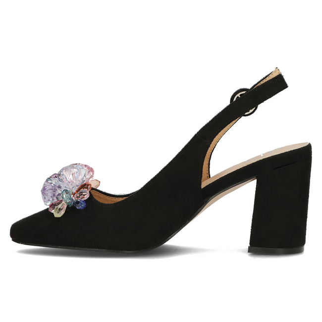 Czółenka Filippo DP4493/23 BK czarne