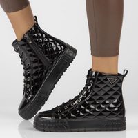 Leather boots Filippo DBT3944/22 BK black