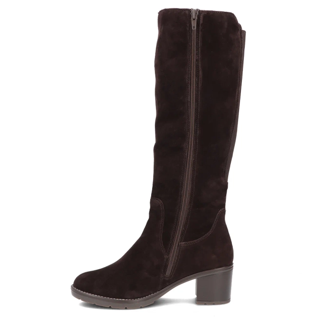 Leather boots Remonte D2A78-25 brown