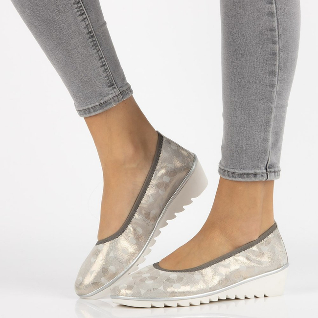 Leather shoes Filippo DP045 18 GO BE gold