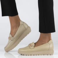 Leather shoes Filippo  20141 beige