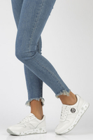 Leather Sneakers Filippo DP3542/22 WH white