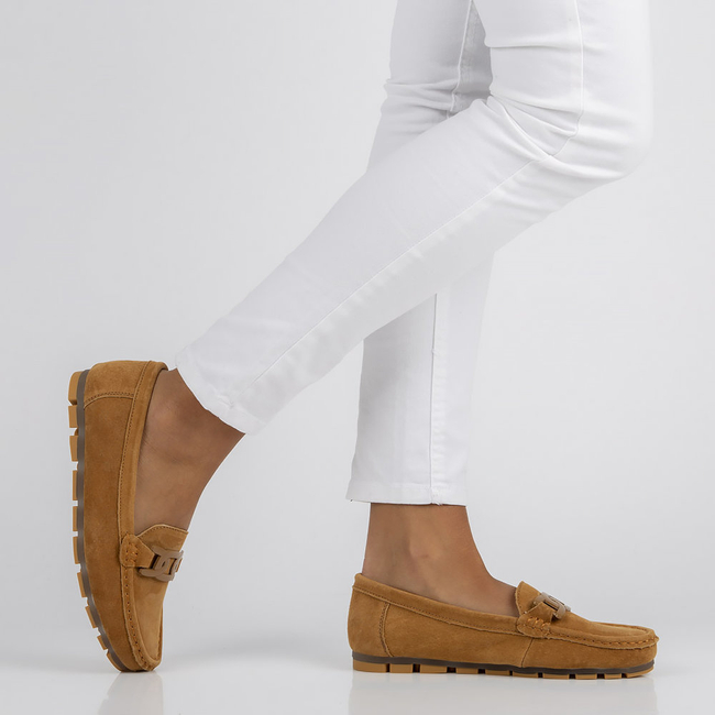 Leather loafers Filippo DP3630/22 BR brown