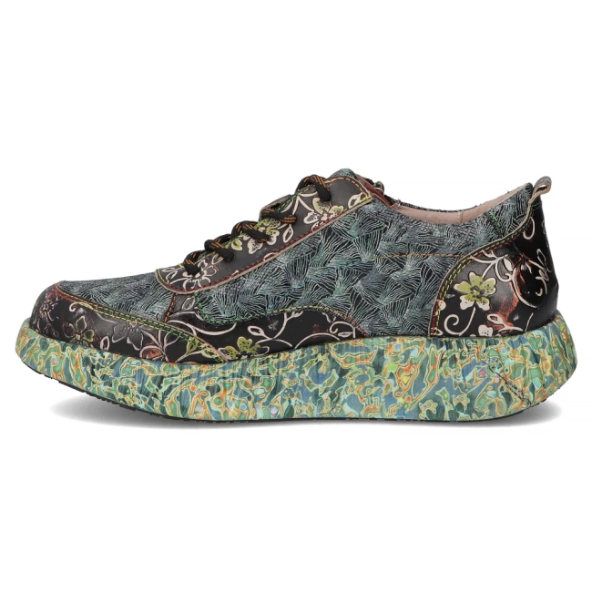 Skórzane sneakersy Laura Vita nikito 62 wielokolorowe