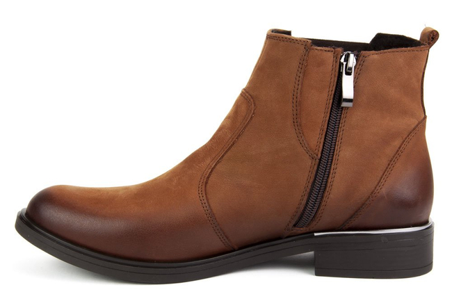 Botki Filippo 437s Camel Nubuk